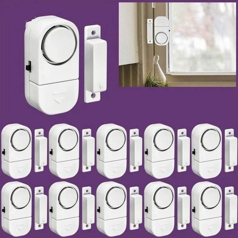 Alarma Magnética Inalámbrica para Puertas y Ventanas