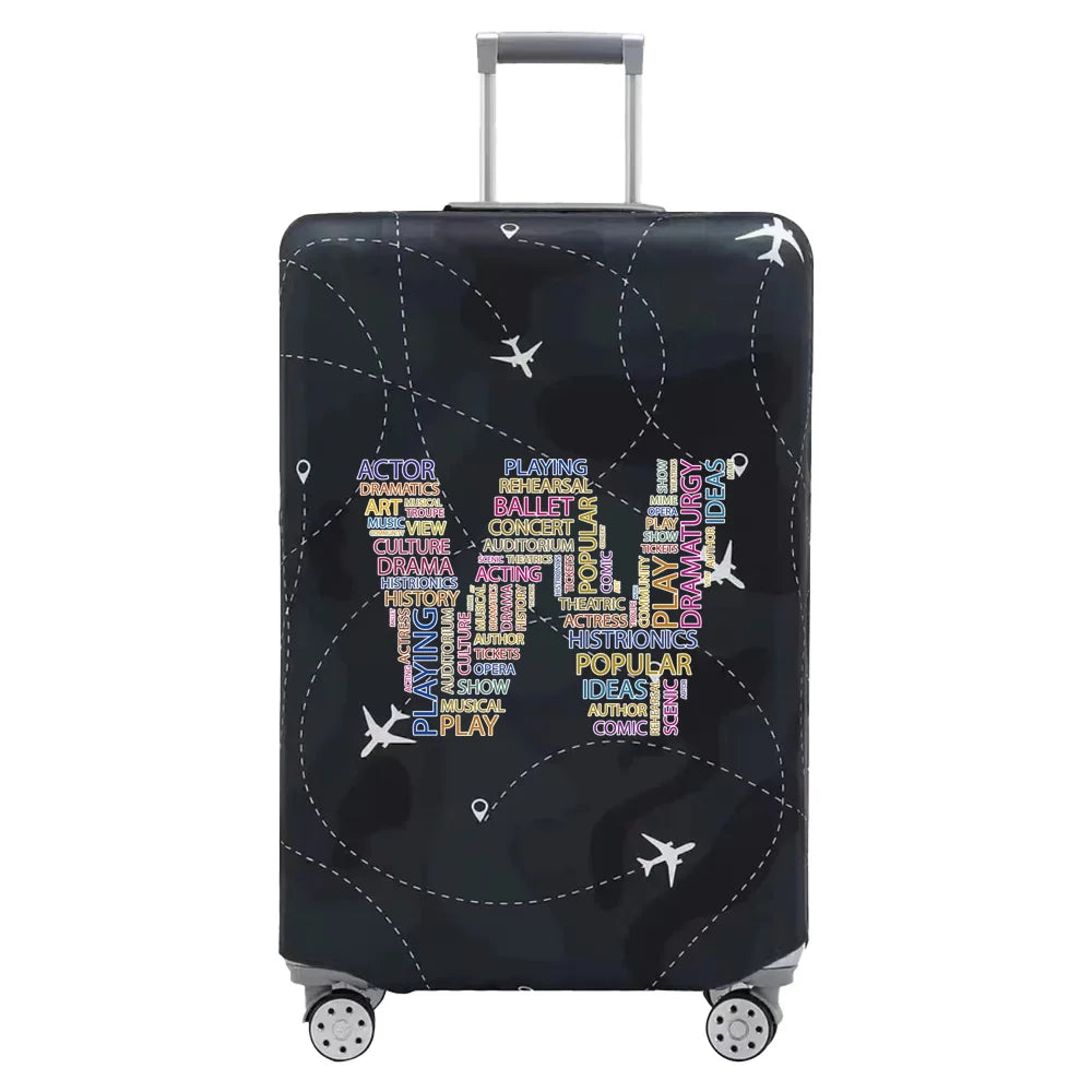 Stretch Fabric Luggage Cover for Suitcases (18-32 Inch)