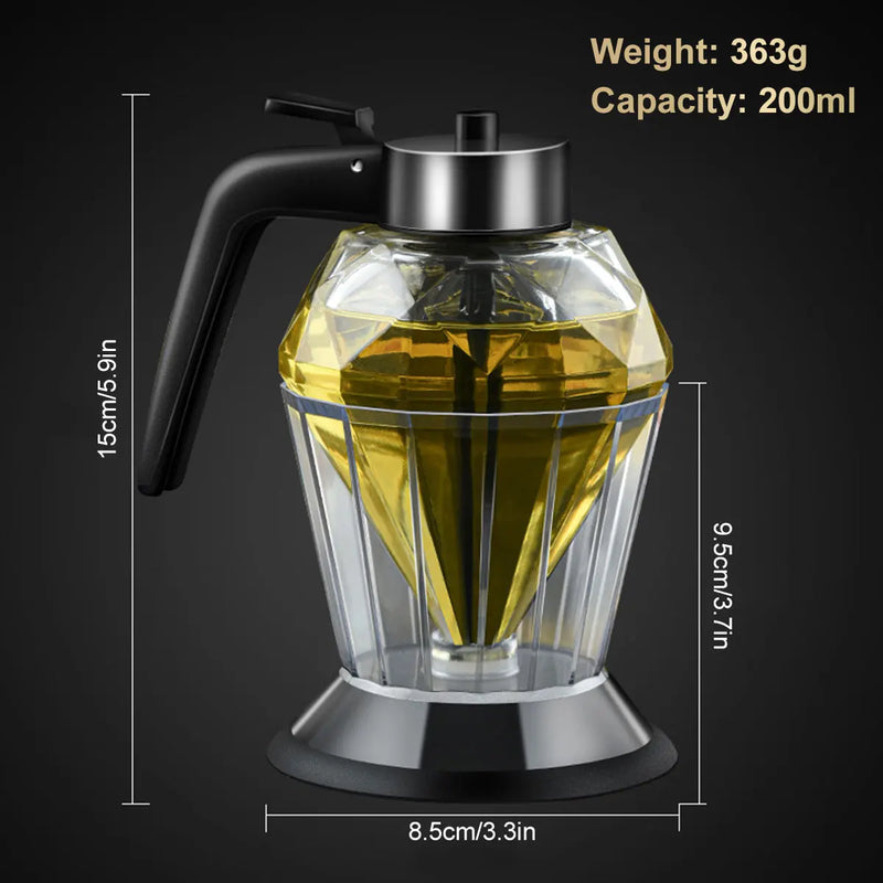 200 ml No-Drip Honey Dispenser with Stand