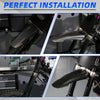 Close-up shots showing the perfect installation of a universal front and rear fender for Sur-Ron electric dirt bikes.