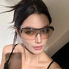 نظارات طيار معدنية فاخرة للنساء