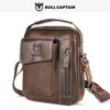 Genuine Leather Crossbody Bag for Men