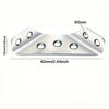 Stainless Steel Corner Brackets for Furniture Reinforcement