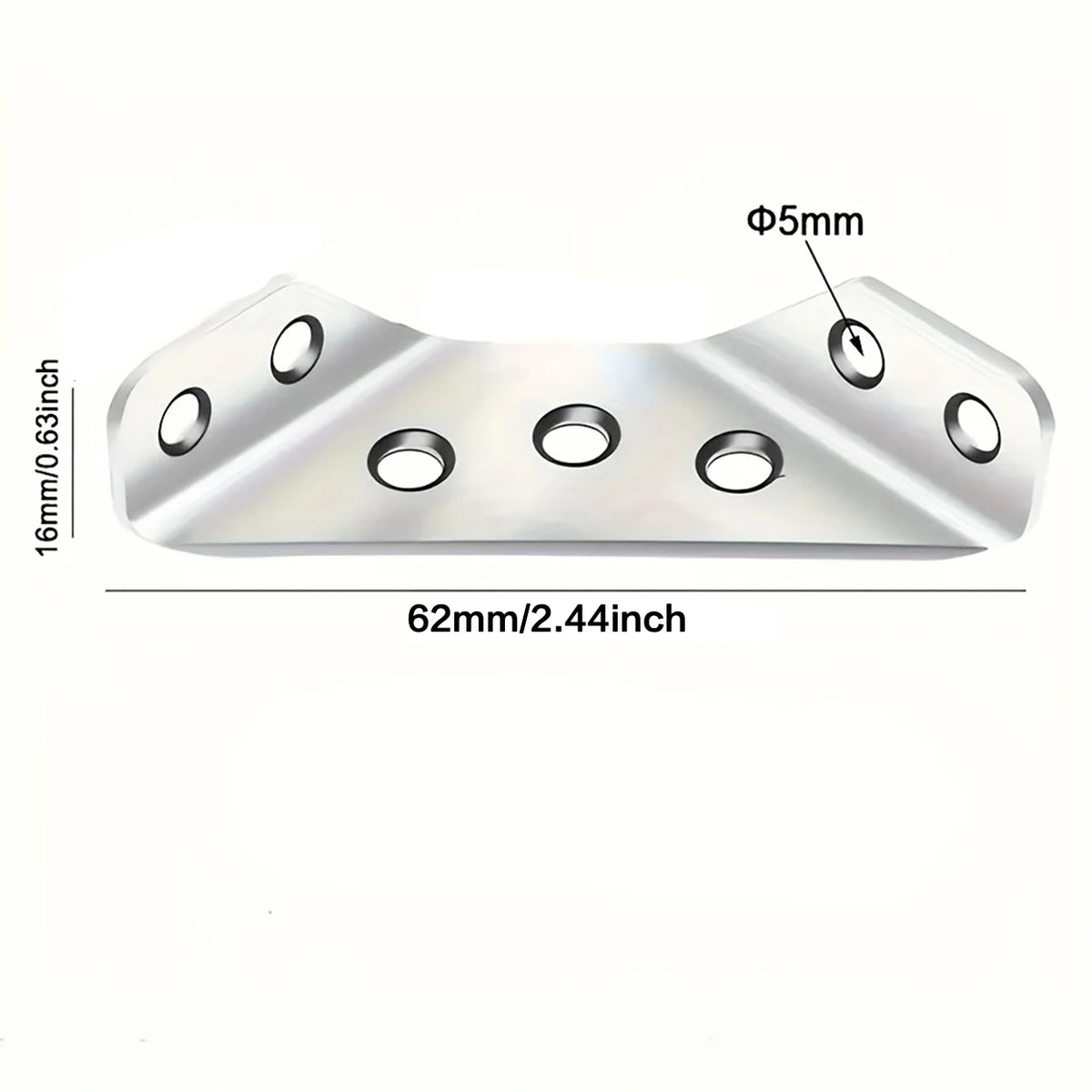 Stainless Steel Corner Brackets for Furniture Reinforcement