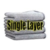 Double-Layer Steel Wire Cleaning Cloths for Kitchen