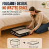 Large Clear PVC Storage Box with Hinged Lid