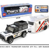 Mini Alloy RC Car with Trailer