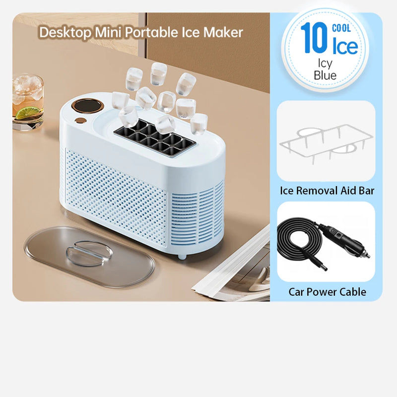 Compact Countertop Ice Maker
