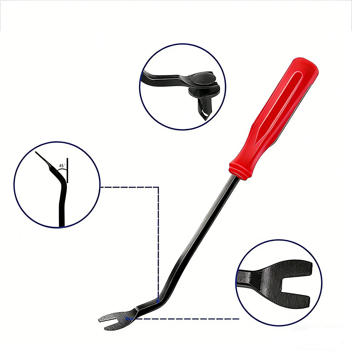 Car Trim Clip Removal Pliers Set