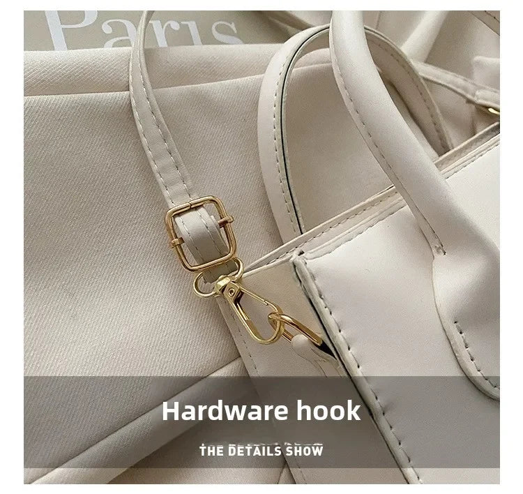 Minimalist Square PU Leather Crossbody Bag