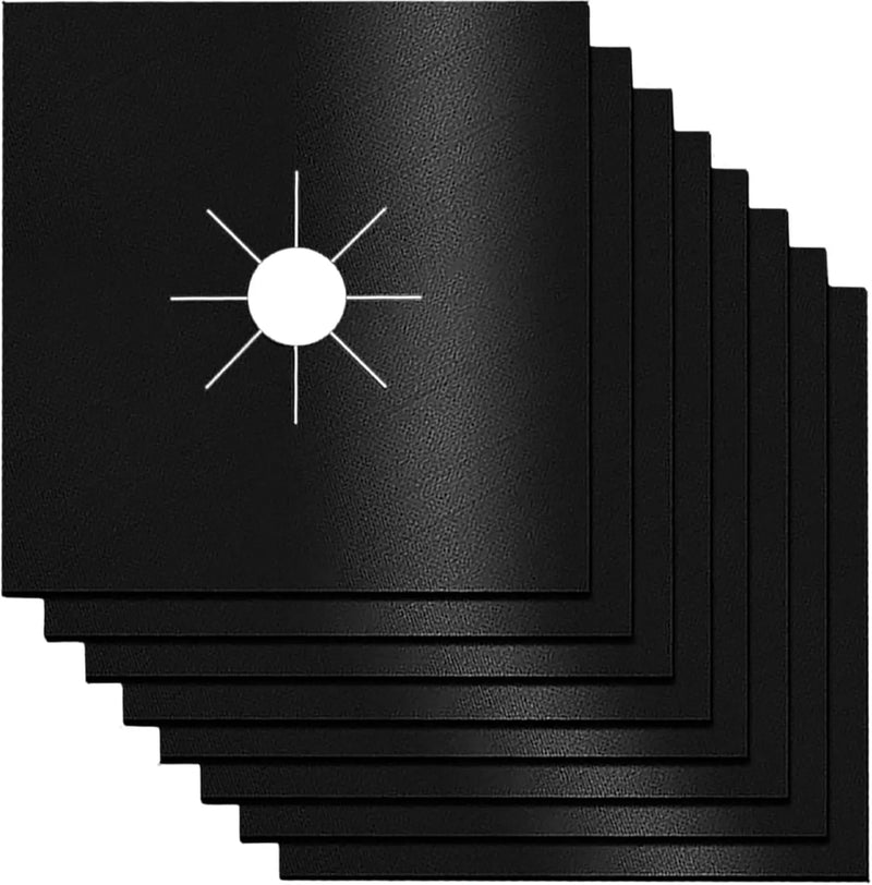 Square Heat-Resistant Stove Burner Covers