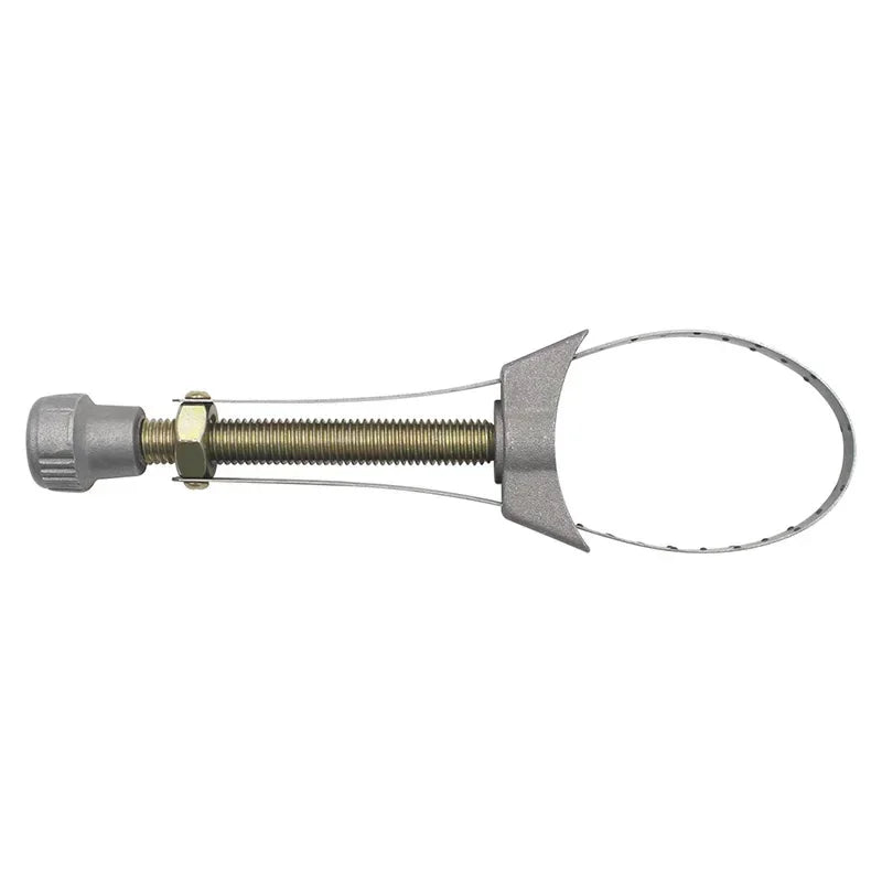 Adjustable Oil Filter Removal Wrench with Flexible Metal Strap