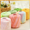 Pearl Rainbow Gradient Cotton Yarn - Soft Hand Knitting Thread