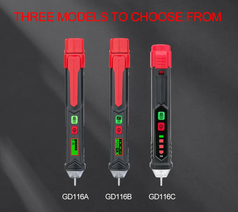 Non-Contact Voltage Tester Pen (12–1000V AC)