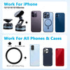 Magnetic Vacuum Suction Car Phone Holder