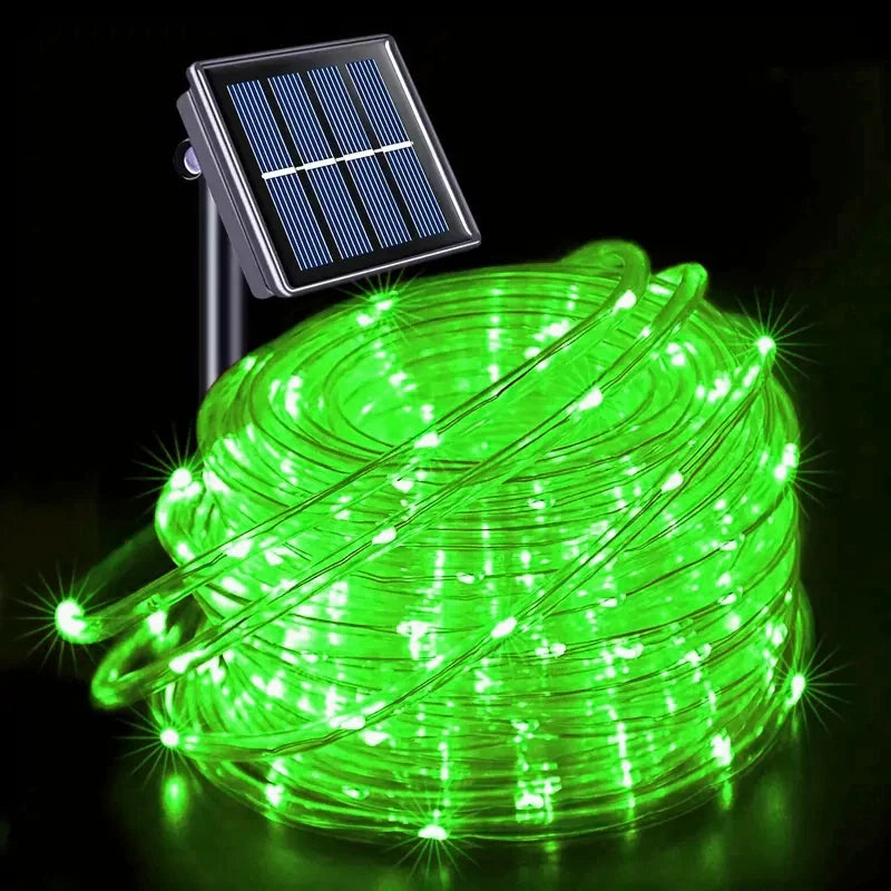 Solar-Powered LED Fairy String Lights
