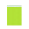 A bright lime green self-adhesive waterproof mailing bag.