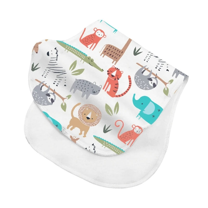 Soft Cotton Burp Cloths for Newborns (2-Pack)