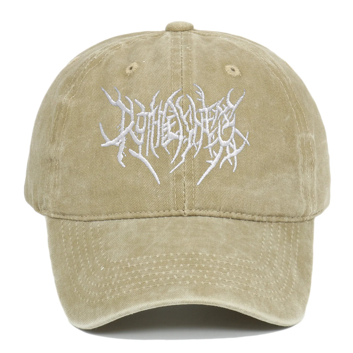 Bestickte Rock-Stil Baseballkappe