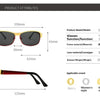 Retro Oval Polarized Sunglasses