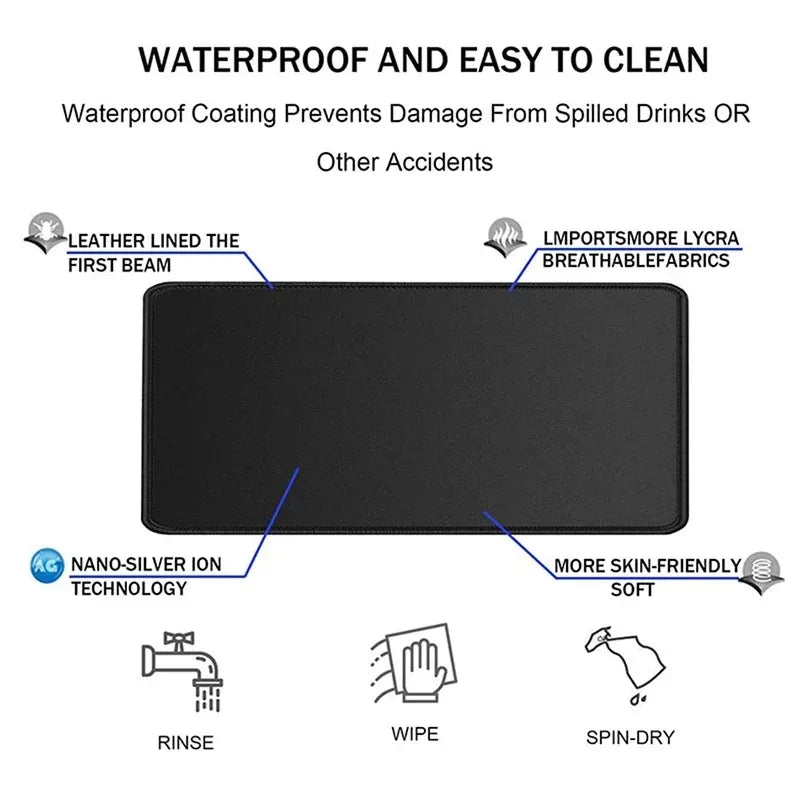 XXL Non-Slip Gaming Mouse Pad with Extended Desk Mat