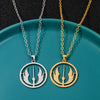 Stainless Steel Jedi Order Pendant Necklace