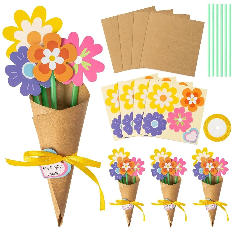 DIY Sunflower Bouquet Craft Kit