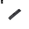 Multifunctional Transparent PVC Bookmark Ruler for Loose-Leaf Notebooks