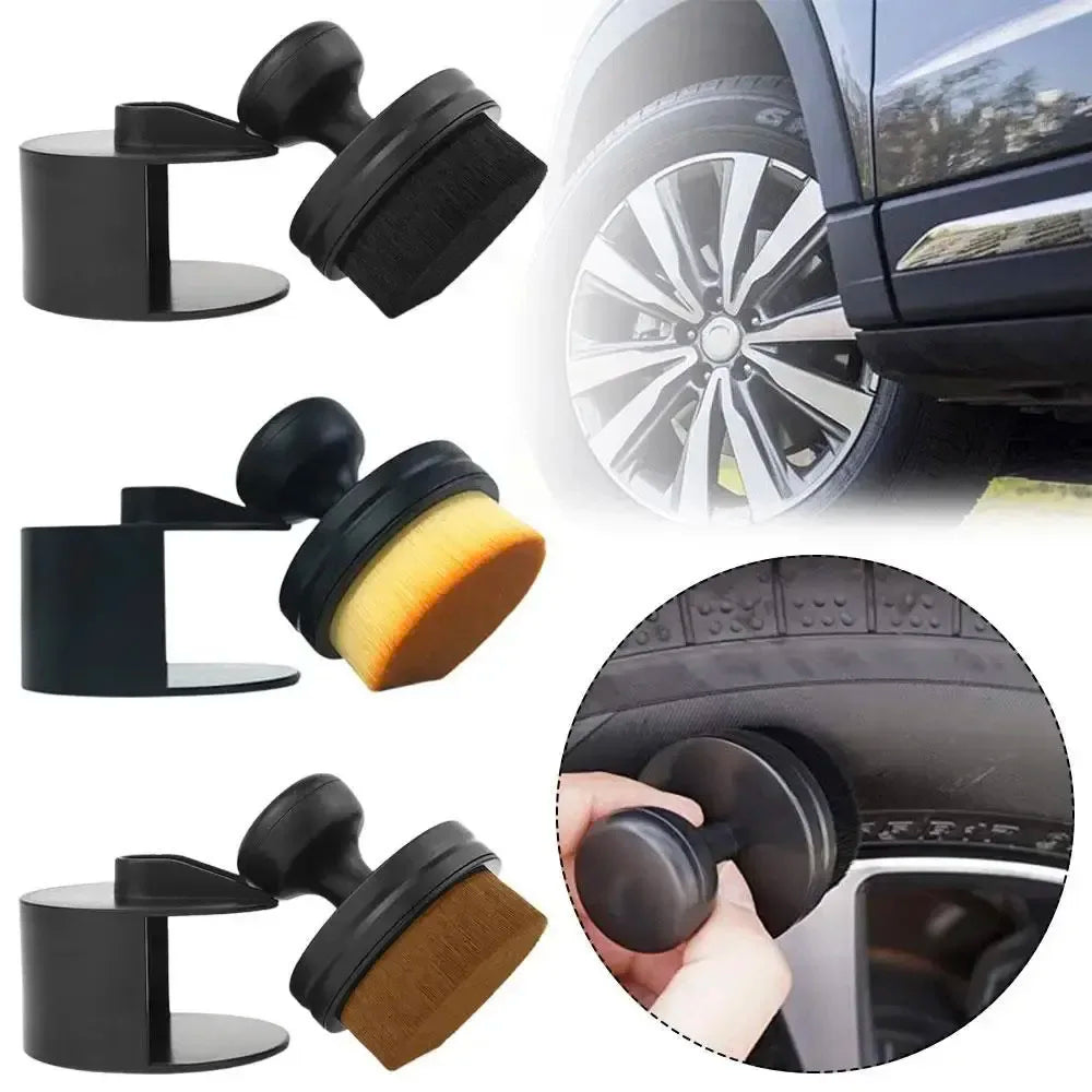 Soft Microfiber Detailing Brush for Tires, Wheels & Interior