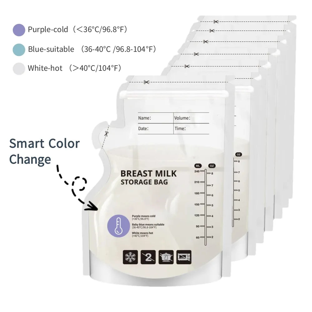 Self-Standing Breastmilk Storage Bags (30-Pack)