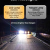 Super Bright LED Headlight Bulbs – 6500K Cool White, Plug-and-Play