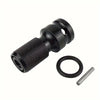 Impact Socket Adapter Set: 1/2" Square to 1/4" Hex Quick-Release Converter