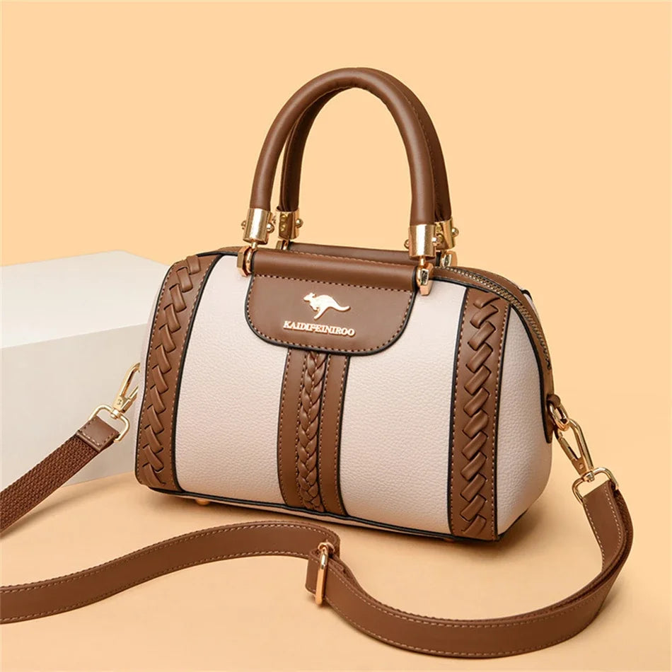 Luxury Leather Shoulder & Crossbody Bag for Women