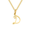 Collier avec Lettre Initiale et Pendentif Cœur