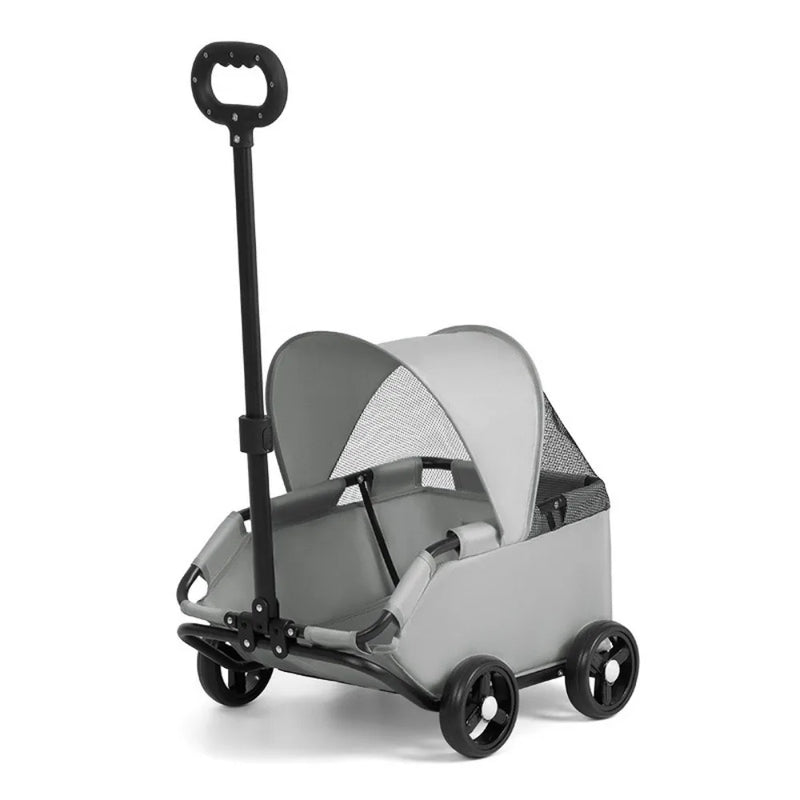 Carriola Plegable para Mascotas con Dosel Solar