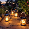 Solar-Powered Rechargeable Camping Lantern