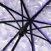 Clear Bloom Folding Umbrella with Floral Print