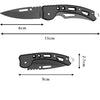 Compact Stainless Steel Folding Knife for Outdoor Adventures