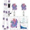 Frog Retractable Badge Holder with Lanyard – Cute ID Card Reel for Work & School