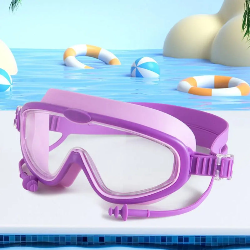 Big Frame Anti-Fog Swim Goggles