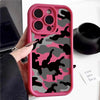 Camouflage Silicone Phone Case with Shock-Absorbing Protection
