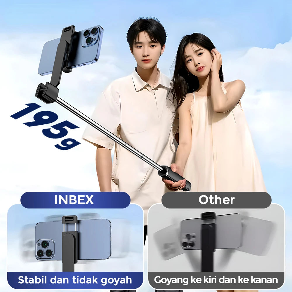 Bluetooth Selfie Stick Tripod with Remote Control