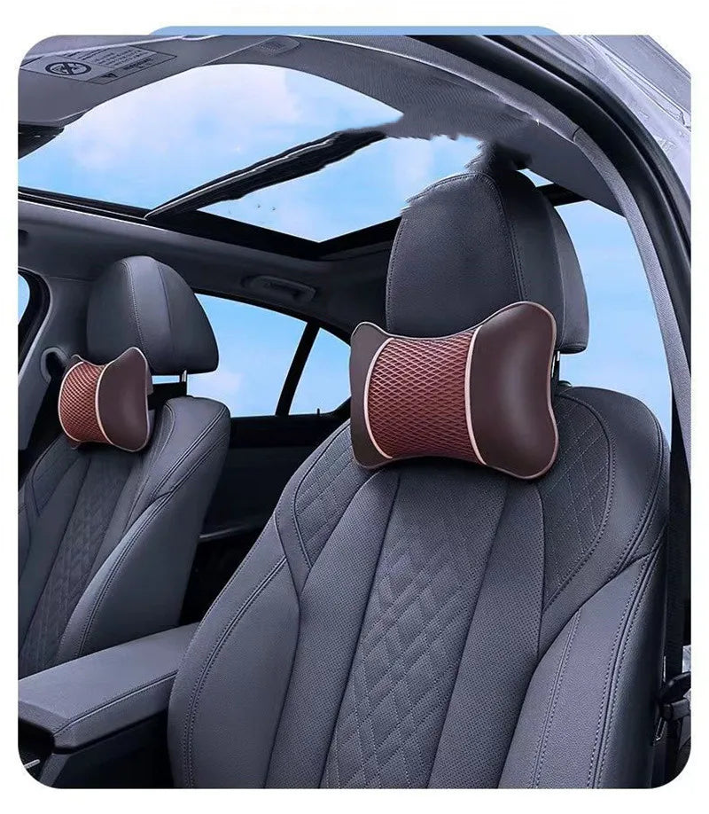 Ergonomic Car Headrest Pillow for Neck Support and Comfort