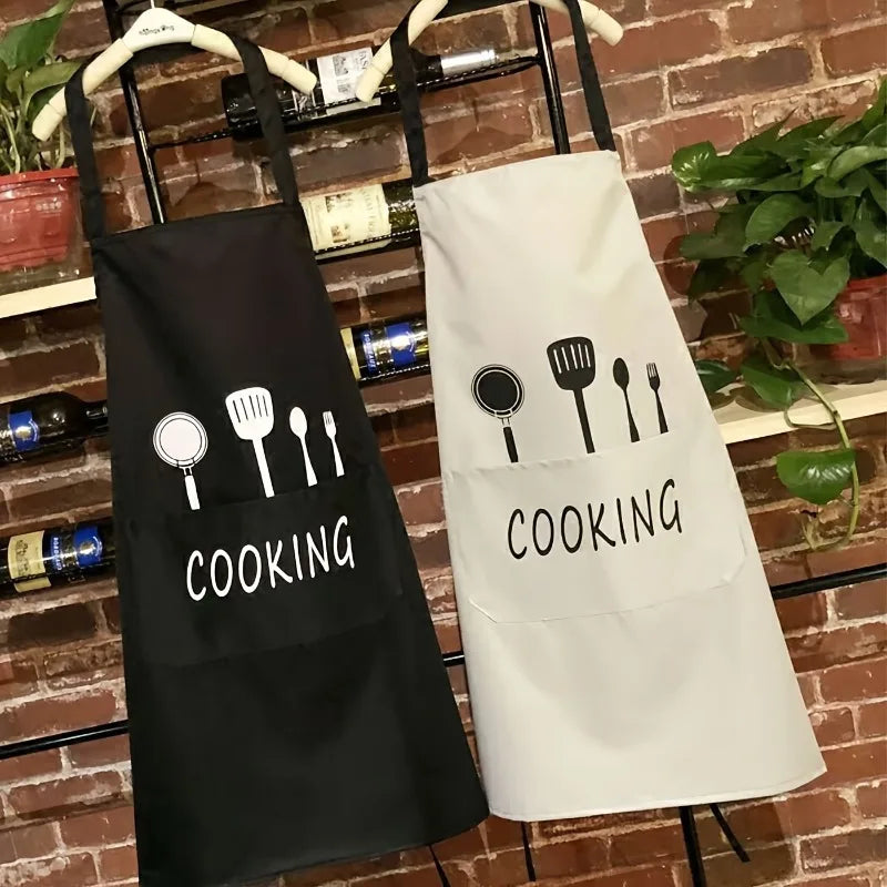 Waterproof Chef's Apron with Pockets