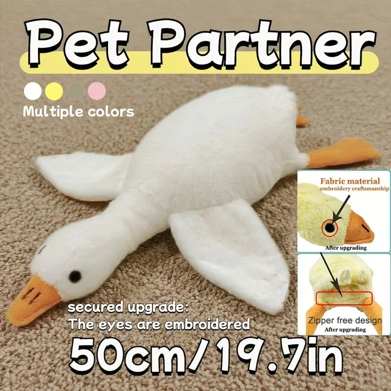 Soft Colorful Duck Plush Toy for Pets