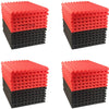 Acoustic Foam Wedge Panels for Soundproofing & Studio Treatment (48-Pack)