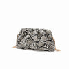 Elegant Chain Shoulder Bag with Crystal Accents