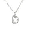Initial Letter Pendant Necklace
