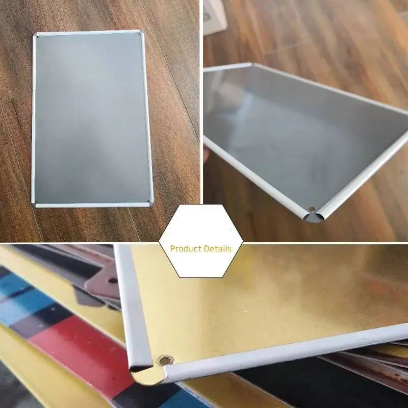 Vintage Aluminum Wall Art – Our Lady of Guadalupe Retro Sign