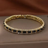 14K Gold Plated Tennis Bracelet with Cubic Zirconia